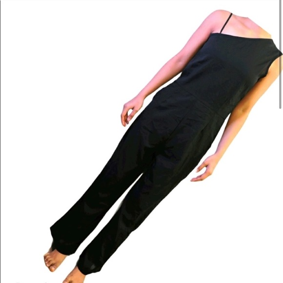 Black light one off shoulder jumpsuit size large - Picture 3 of 3